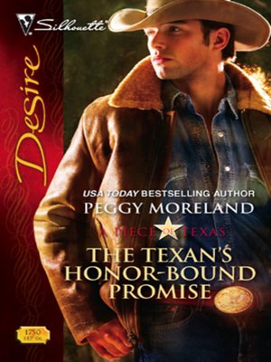 cover image of The Texan's Honor-Bound Promise